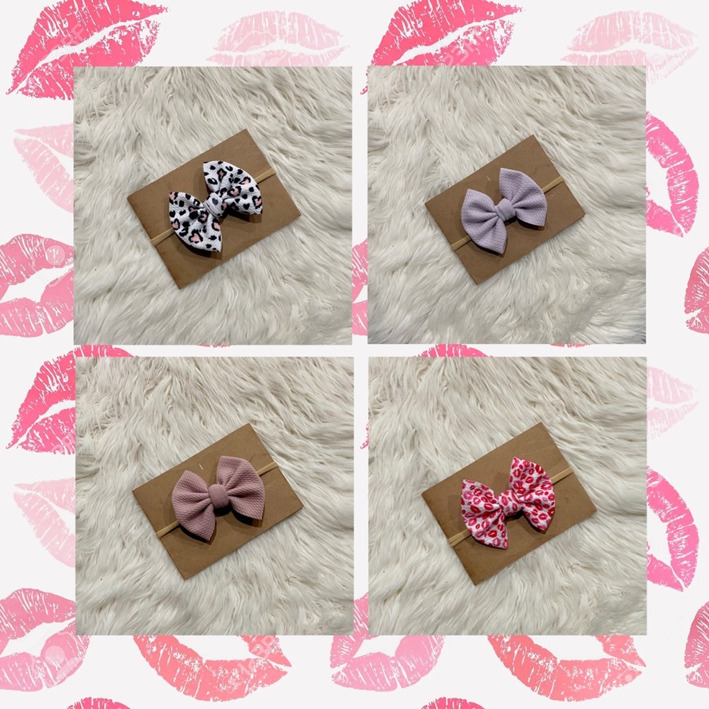 ❤️Sweet Cheeks Classic Bow on Nylon Bundle❤️
